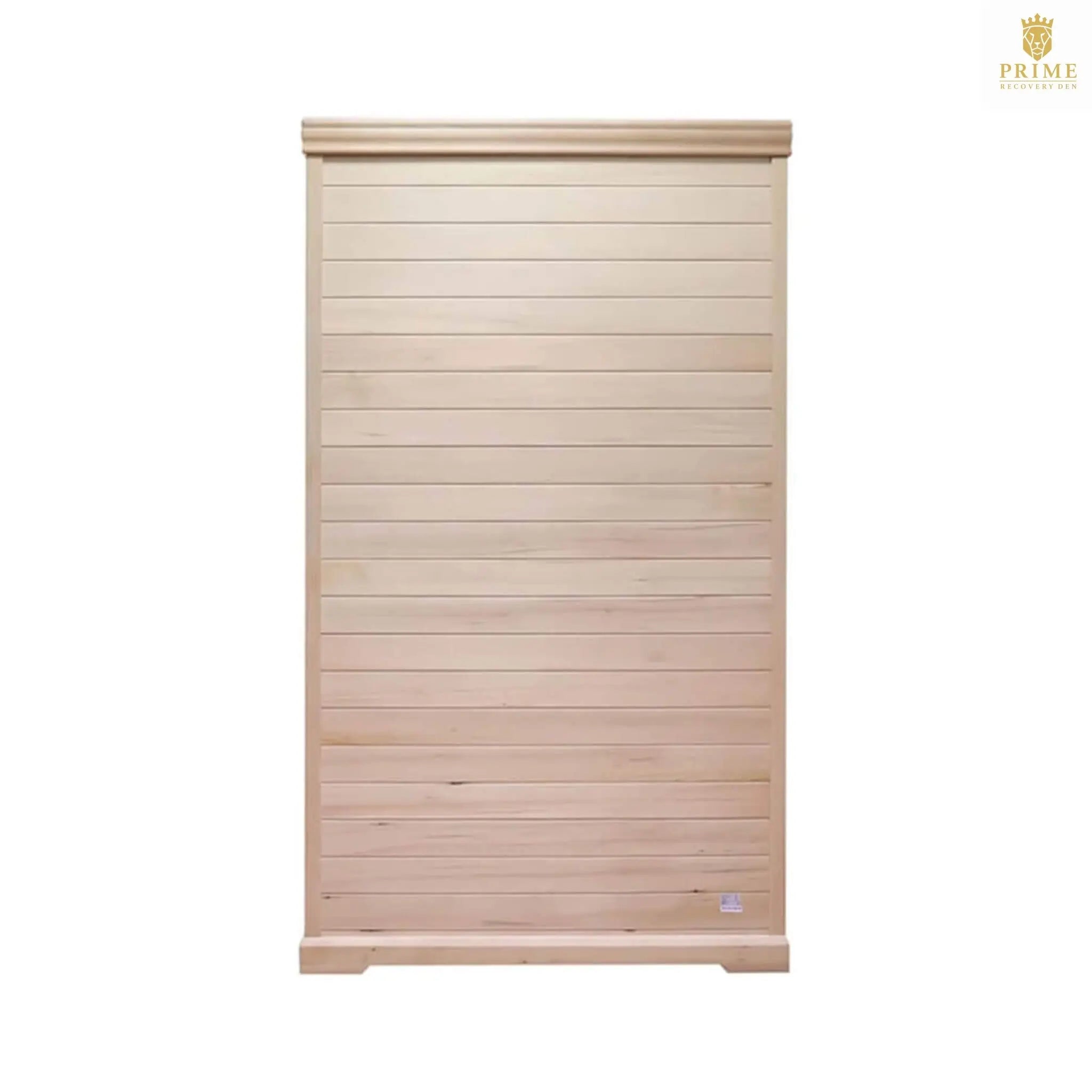 Thermora Ivara Luxury 2-Person Hemlock Wood FAR Infrared Sauna Room W/ Glass Door, 1750W (SAK81525) SAKSBY WHOLESALE