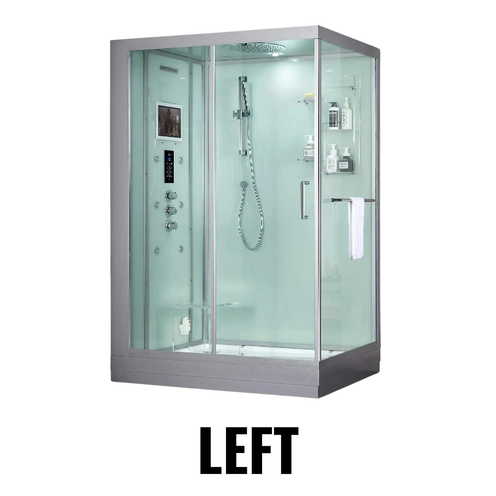 Maya Bath Platinum Anzio Steam Shower With Ozone Sterilization System (SAK15942) SAKSBY WHOLESALE