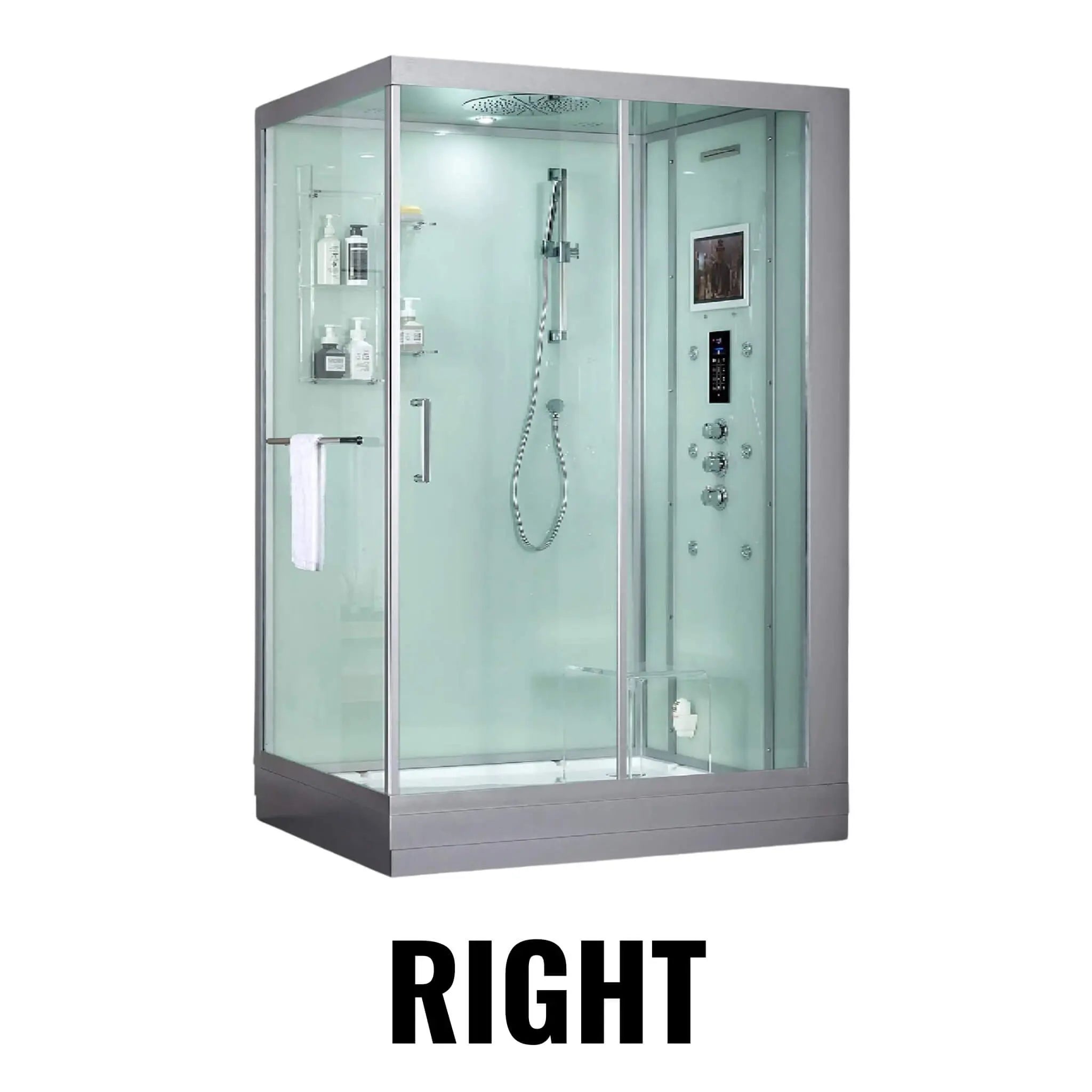 Maya Bath Platinum Anzio Steam Shower With Ozone Sterilization System (SAK15942) SAKSBY WHOLESALE