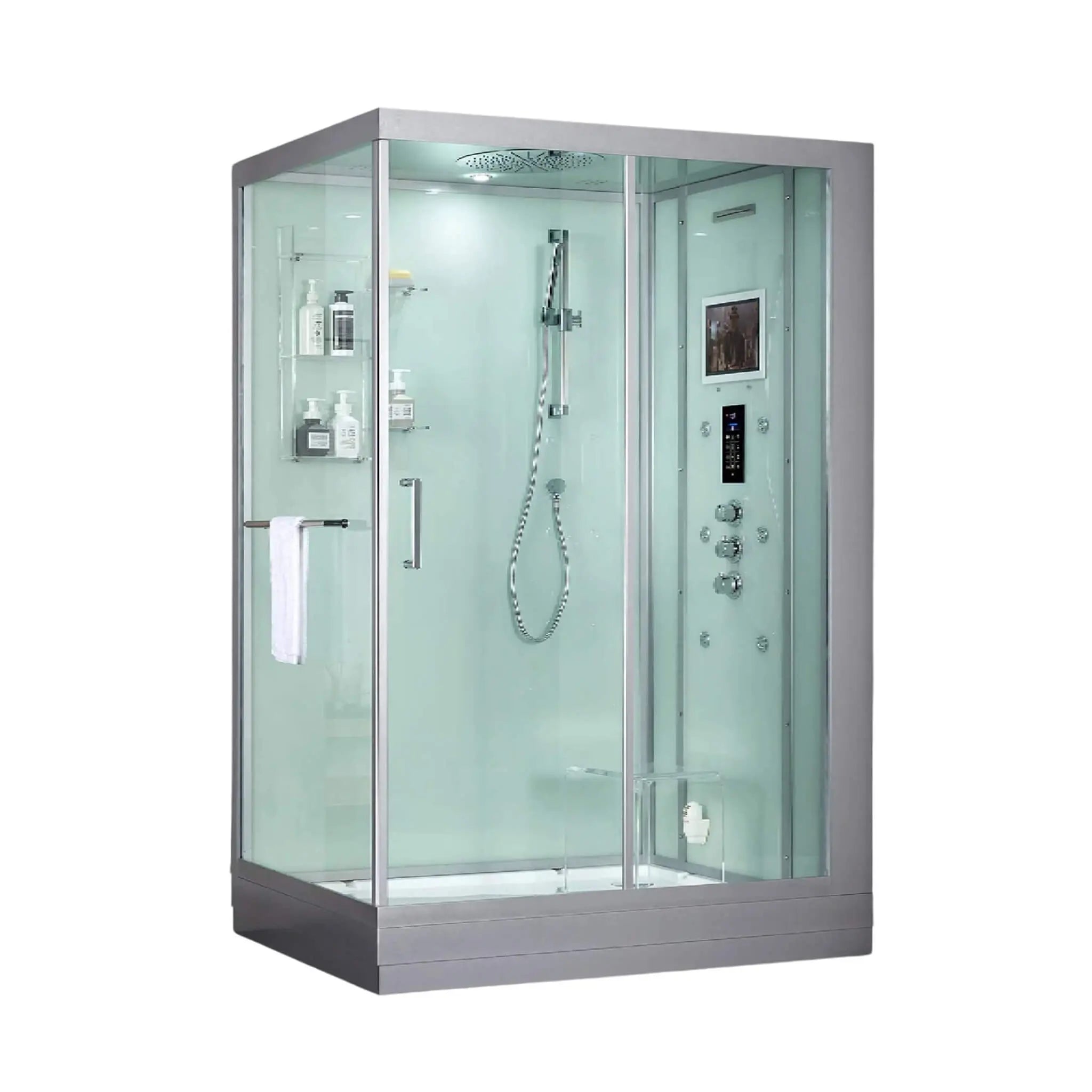 Maya Bath Platinum Anzio Steam Shower With Ozone Sterilization System (SAK15942) SAKSBY WHOLESALE