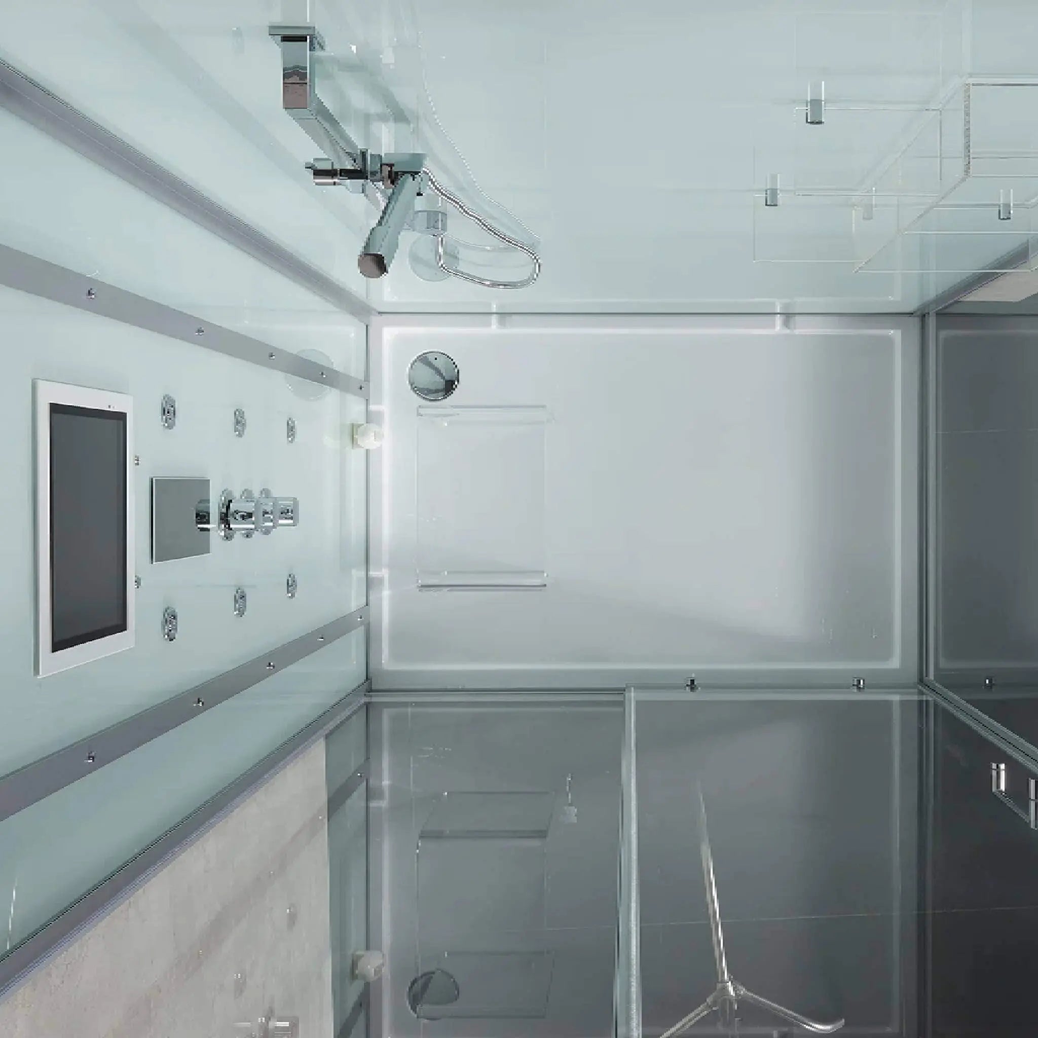 Maya Bath Platinum Anzio Steam Shower With Ozone Sterilization System (SAK15942) SAKSBY WHOLESALE