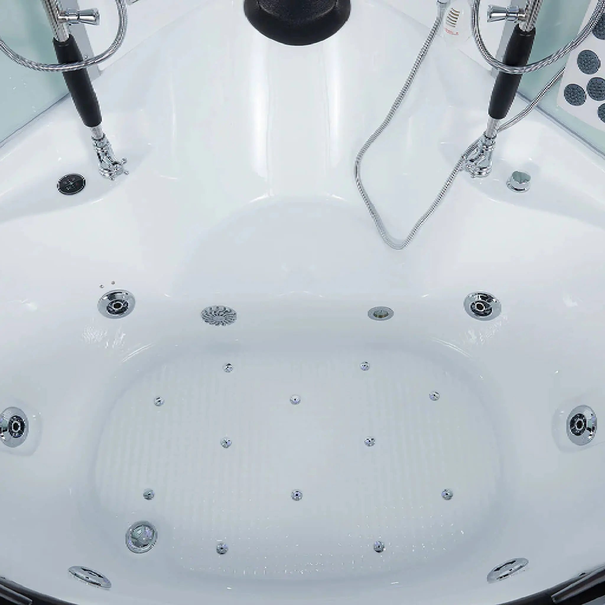 Maya Bath Platinum Superior Steam Shower With Foot Massager (SAK57392) SAKSBY WHOLESALE