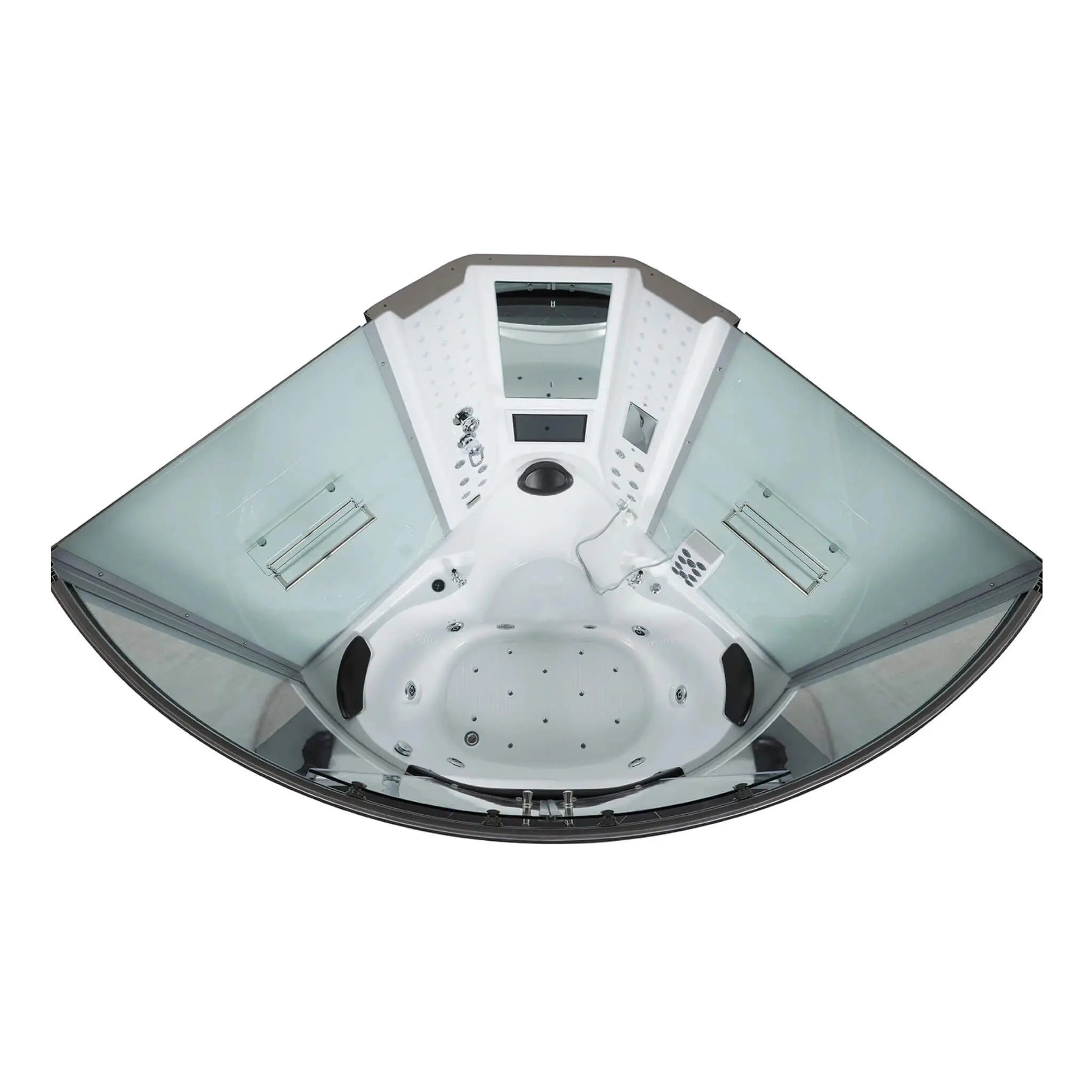 Maya Bath Platinum Superior Steam Shower With Foot Massager (SAK57392) SAKSBY WHOLESALE