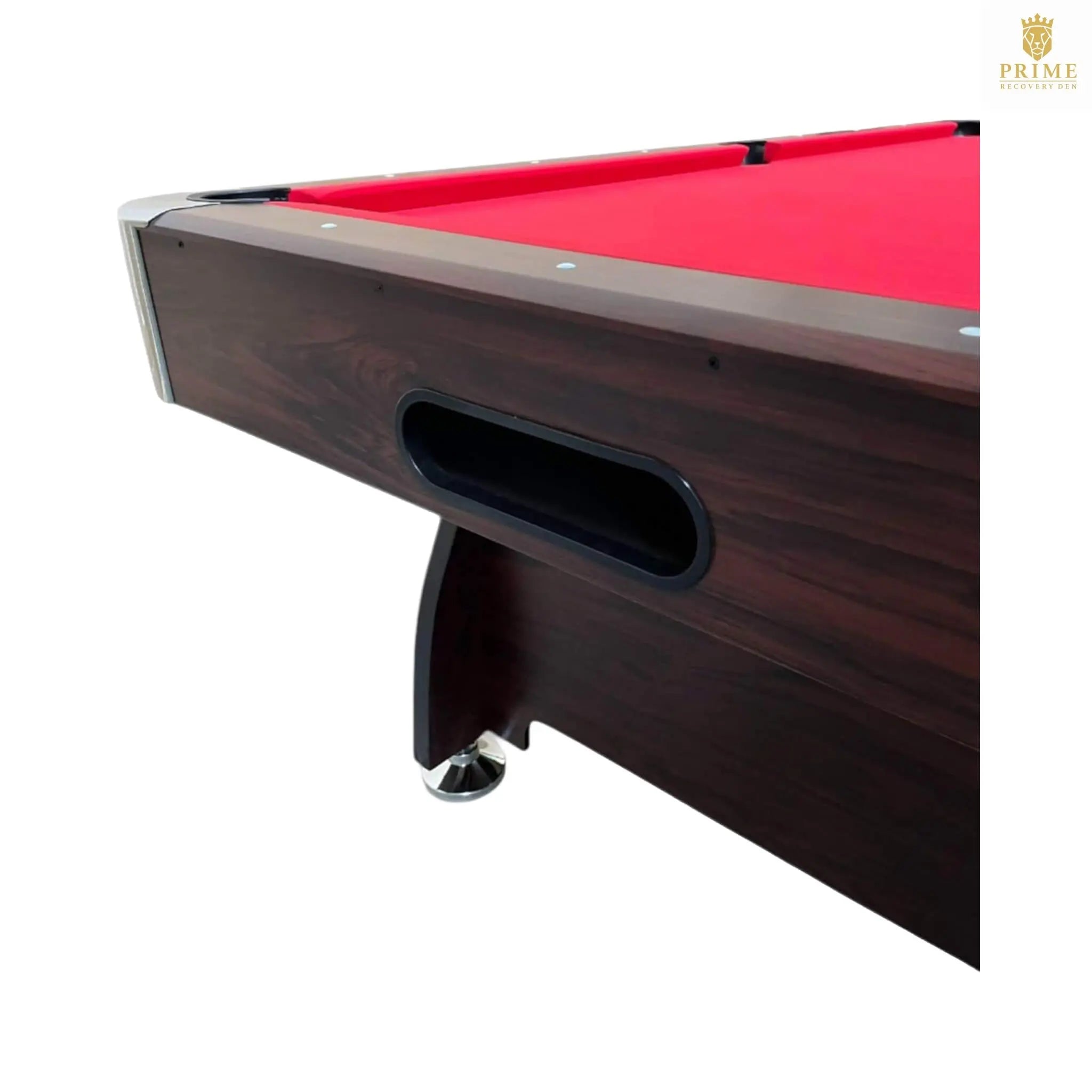 8FT Modern Red Felt Billiard Pool Table With Automatic Ball Return And Accessories Kit (SAK76139) SAKSBY WHOLESALE