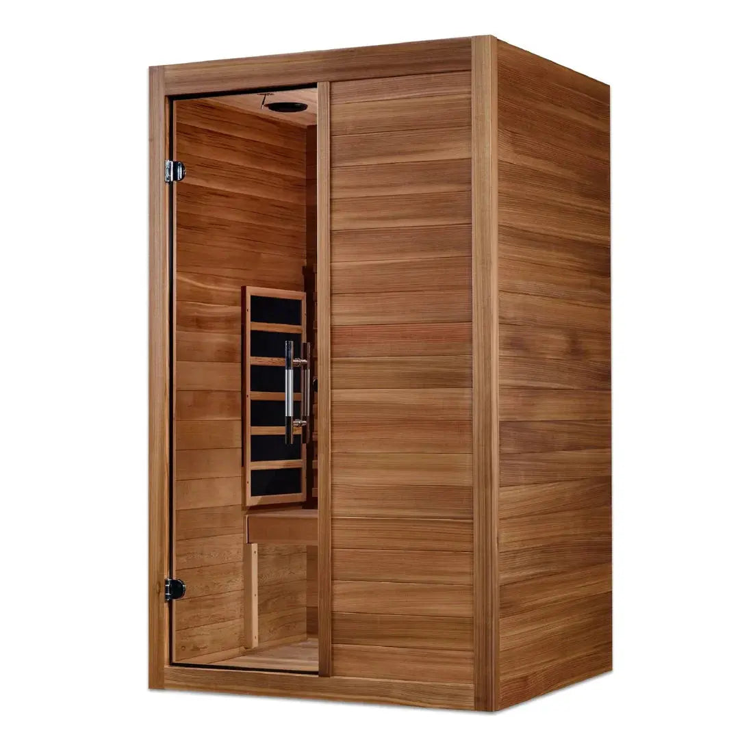 Maxxus S-Line Infrared Sauna Full Spectrum with Pacific Cedar The Sauna Solution LLC