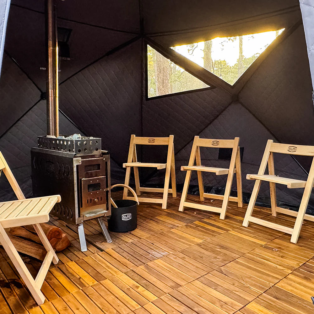 Deluxe Outdoor Sauna