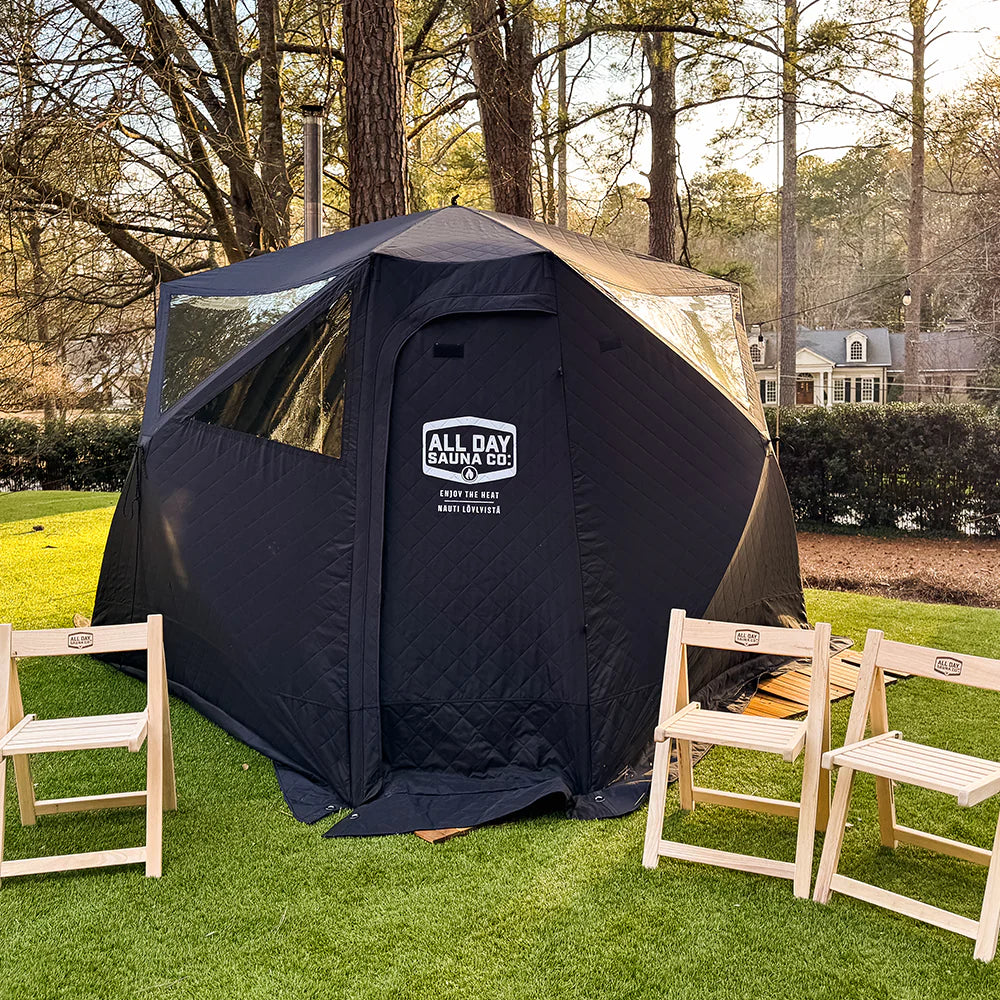 Deluxe Outdoor Sauna