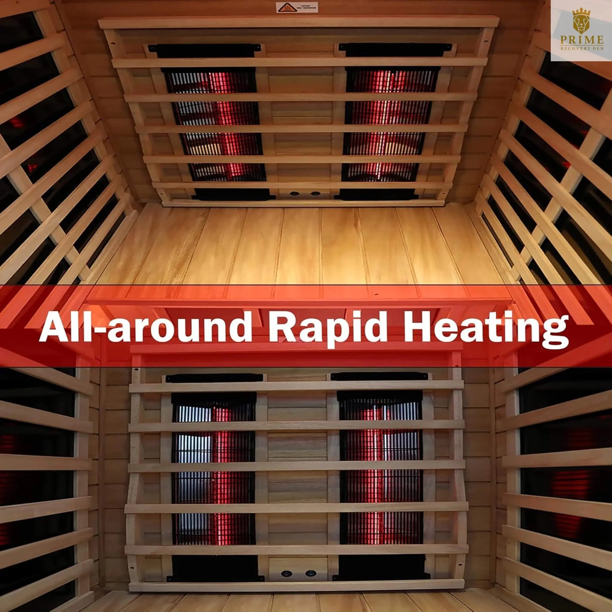 Thermora Alveron 2-Person Outdoor Mahogany Low EMF Far Infrared Sauna With Bluetooth Audio And LED Lights (SAK83719) SAKSBY WHOLESALE