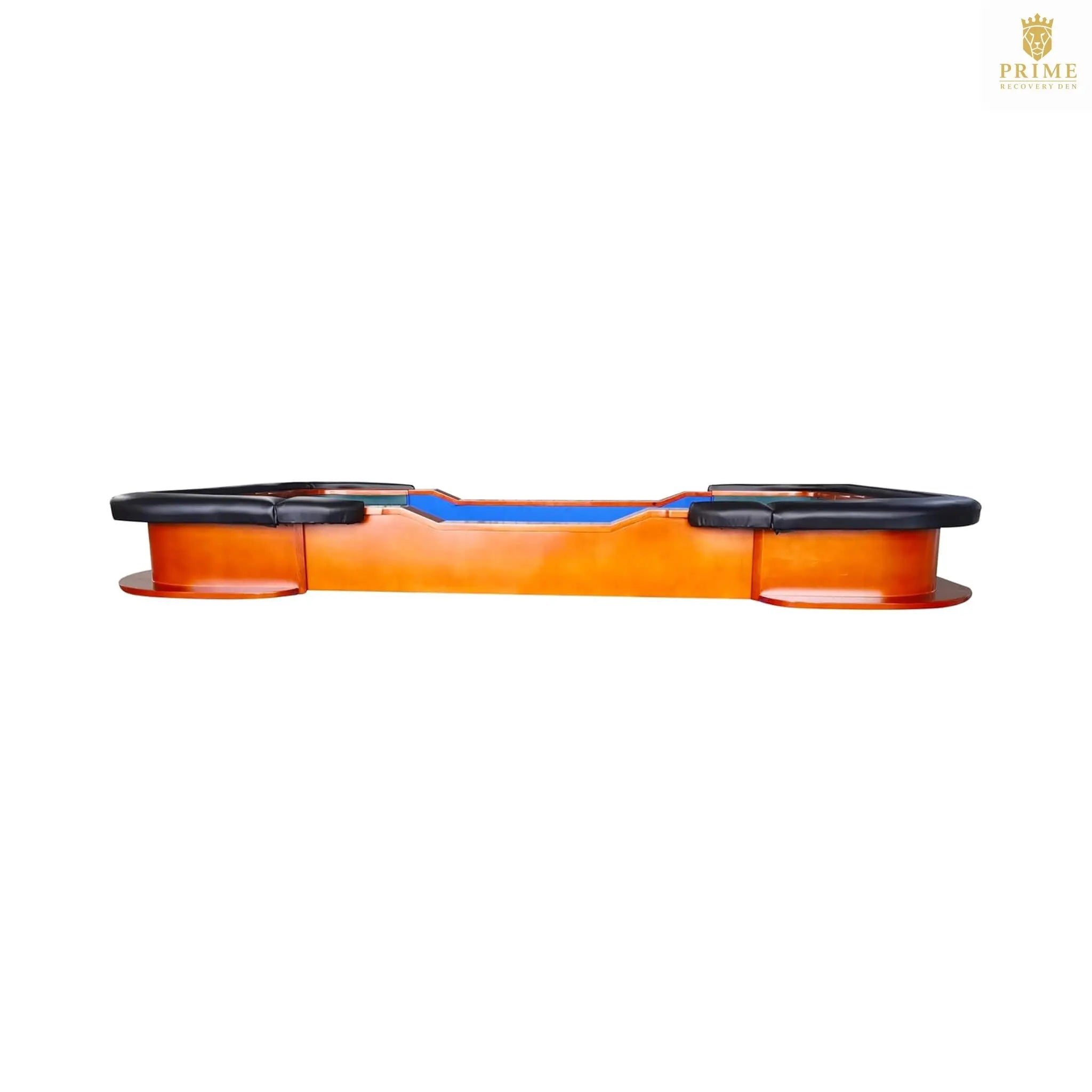 Premium 8FT Deluxe Casino Craps Table With Blue Felt And Pyramid Bumper (SAK91403) SAKSBY WHOLESALE