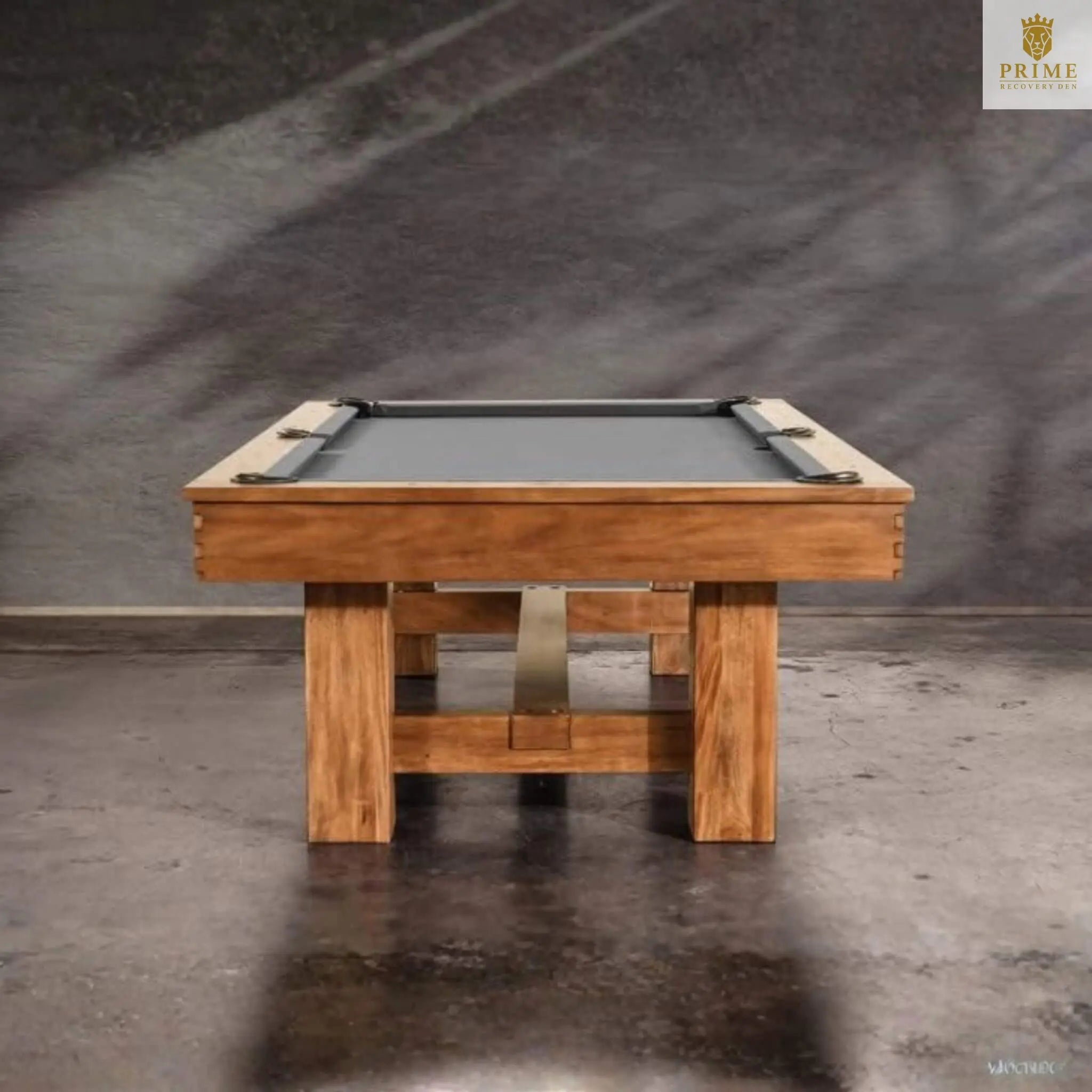 8FT Premium Professional Presli Slate Native Acacia Solid Wood Billiard Pool Table With Custom Table Cloth (SAK90428) SAKSBY WHOLESALE