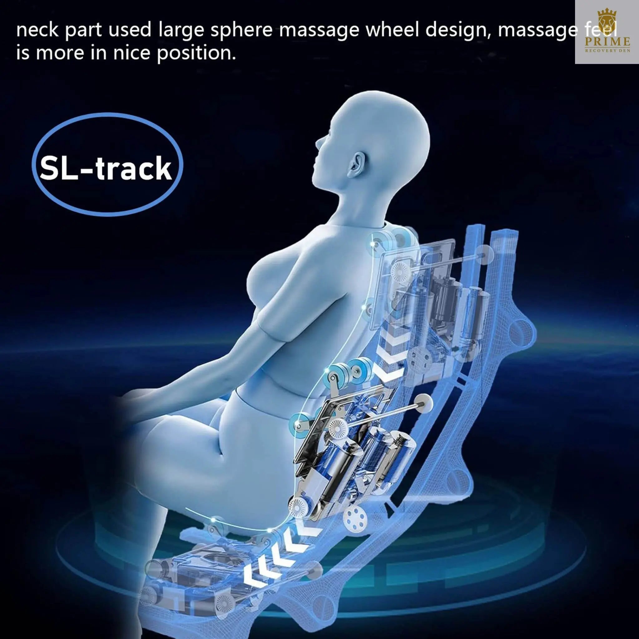 Airvana Premium Zero-Gravity Full-Body Multifunction Massage Chair With Auto Body Scan (SAK72182) SAKSBY WHOLESALE