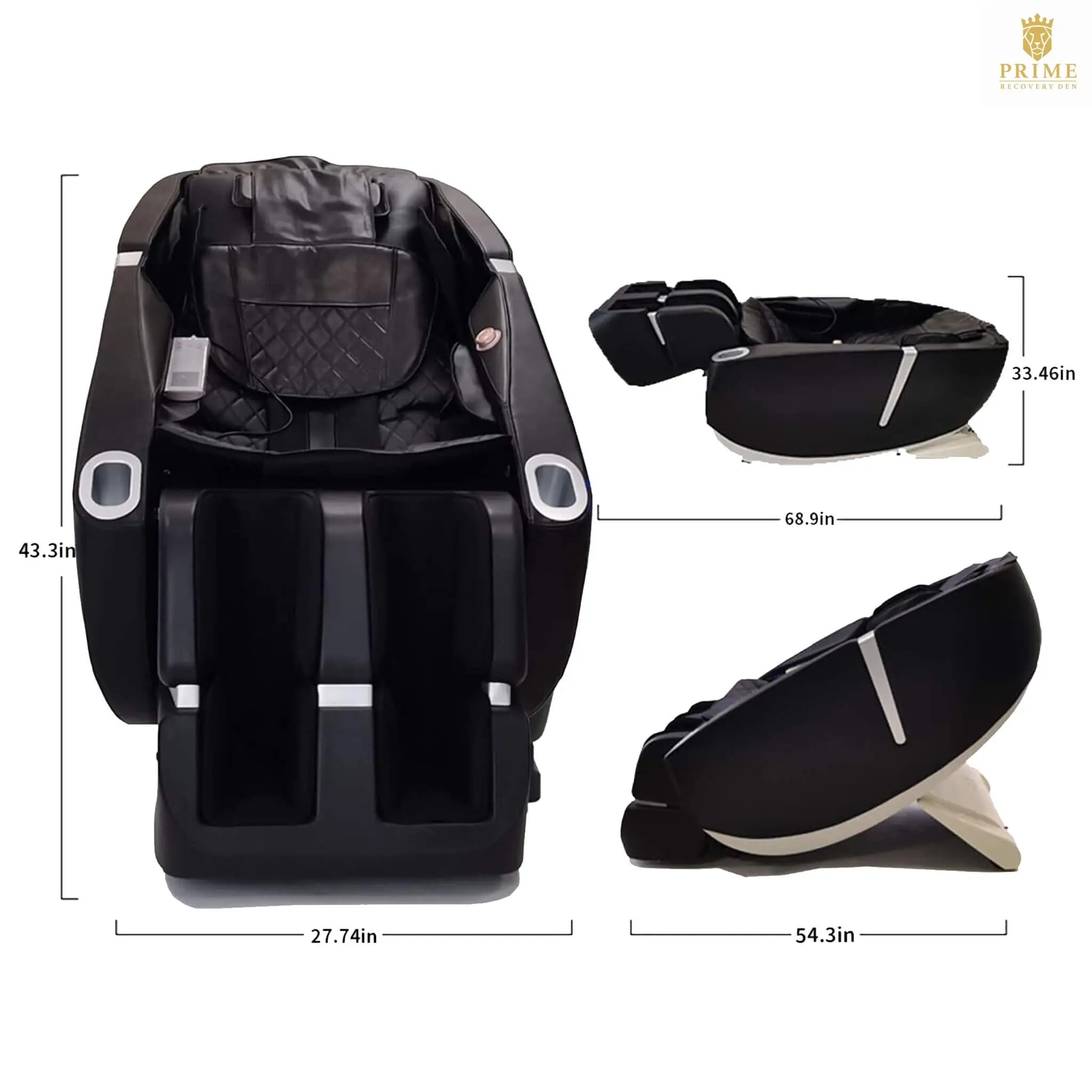 Airvana Premium Zero-Gravity Full-Body Multifunction Massage Chair With Auto Body Scan (SAK72182) SAKSBY WHOLESALE