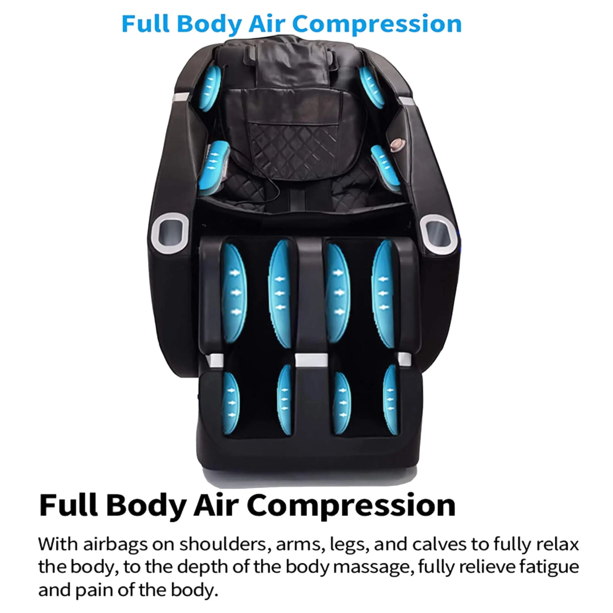 Airvana Premium Zero-Gravity Full-Body Multifunction Massage Chair With Auto Body Scan (SAK72182) SAKSBY WHOLESALE