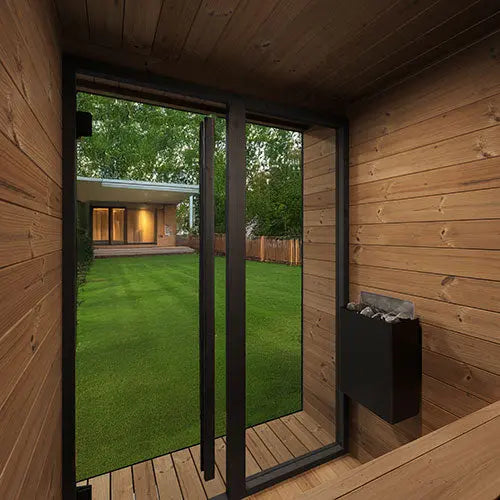 SaunaLife GL4 Outdoor Sauna Kit The Sauna Solution LLC