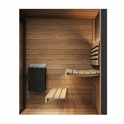 SaunaLife GL4 Outdoor Sauna Kit The Sauna Solution LLC