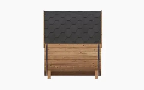 SaunaLife Model E8W Sauna Barrel-Window The Sauna Solution LLC