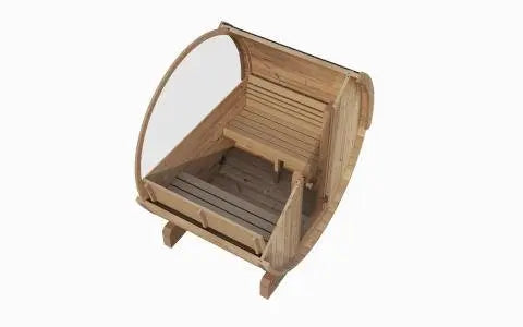 SaunaLife Model E8W Sauna Barrel-Window The Sauna Solution LLC