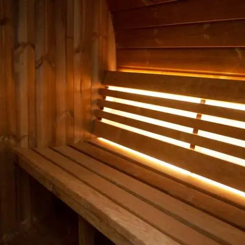SaunaLife Model E8W Sauna Barrel-Window The Sauna Solution LLC