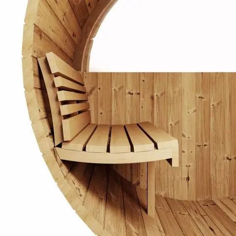 SaunaLife Model E8W Sauna Barrel-Window The Sauna Solution LLC