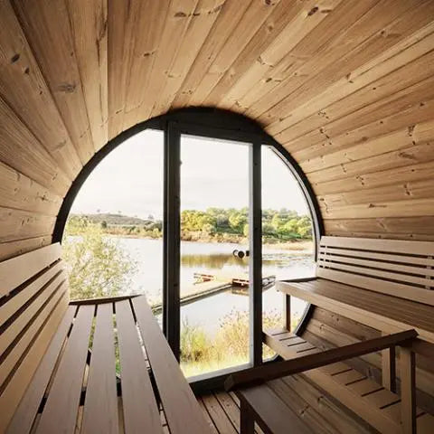 SaunaLife Model EE8G Sauna Barrel The Sauna Solution LLC