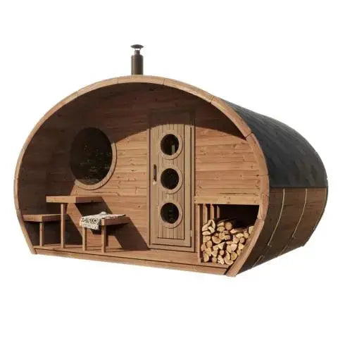 SaunaLife Model G11 Outdoor Home Sauna Kit The Sauna Solution LLC