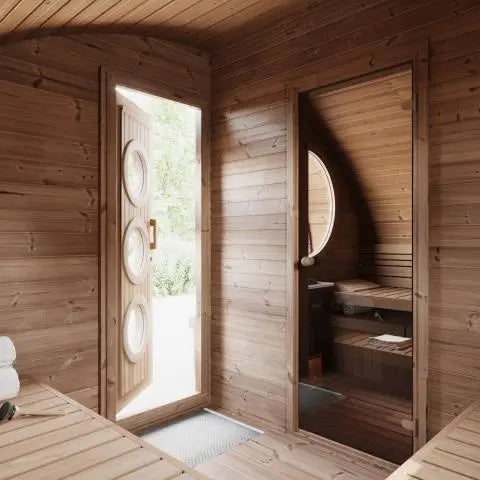 SaunaLife Model G11 Outdoor Home Sauna Kit The Sauna Solution LLC