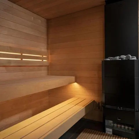SaunaLife Model G6 Pre-Assembled Outdoor Home Sauna The Sauna Solution LLC