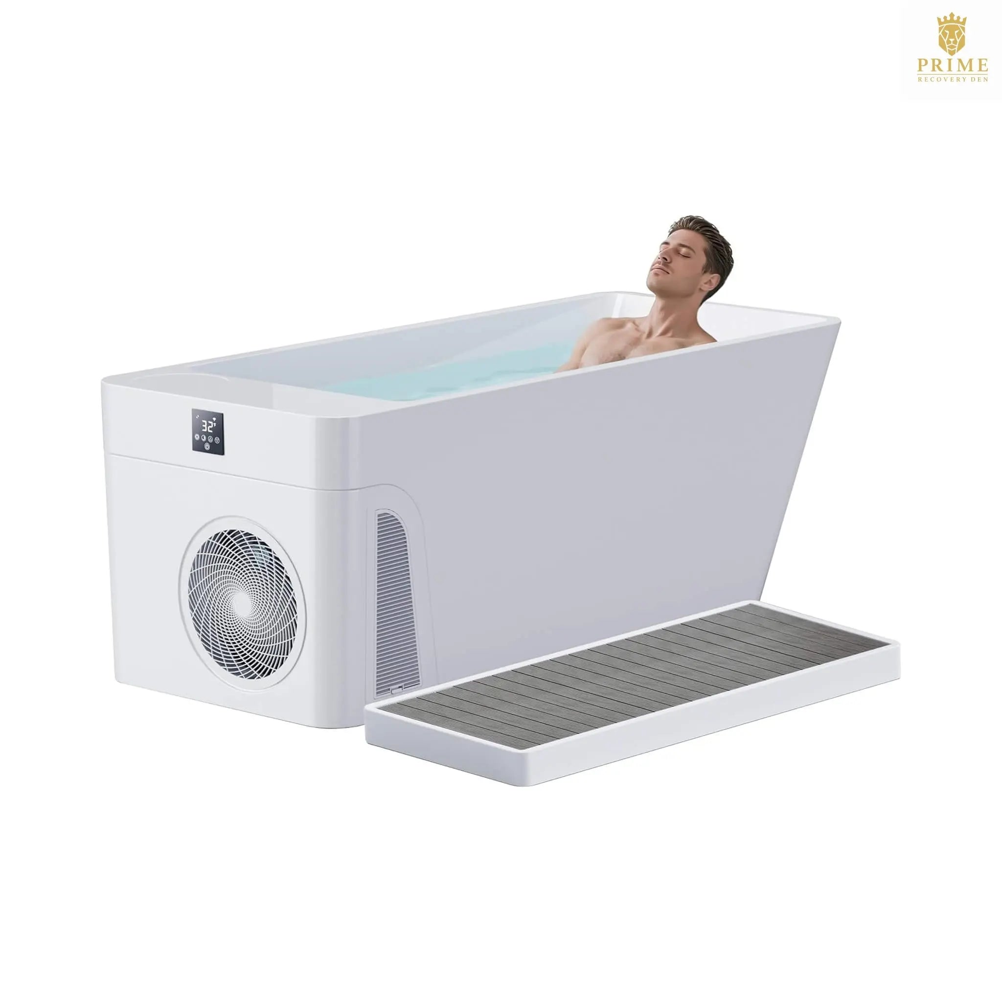 CSC Smart 1-Piece Freestanding Full-Body All-In-One Cold Plunge Tub With Built-In Water Chiller (SAK56280) SAKSBY WHOLESALE