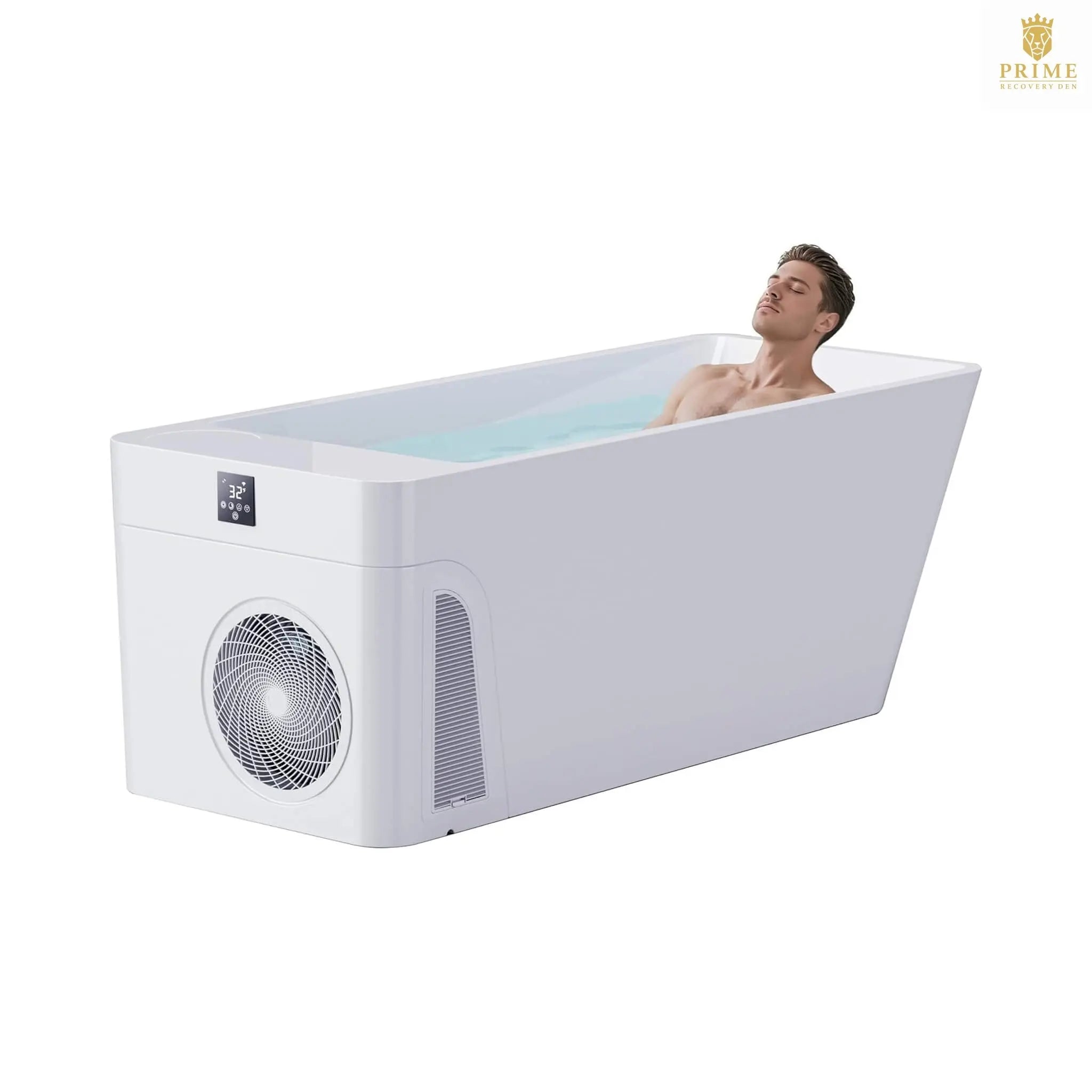CSC Smart 1-Piece Freestanding Full-Body All-In-One Cold Plunge Tub With Built-In Water Chiller (SAK56280) SAKSBY WHOLESALE