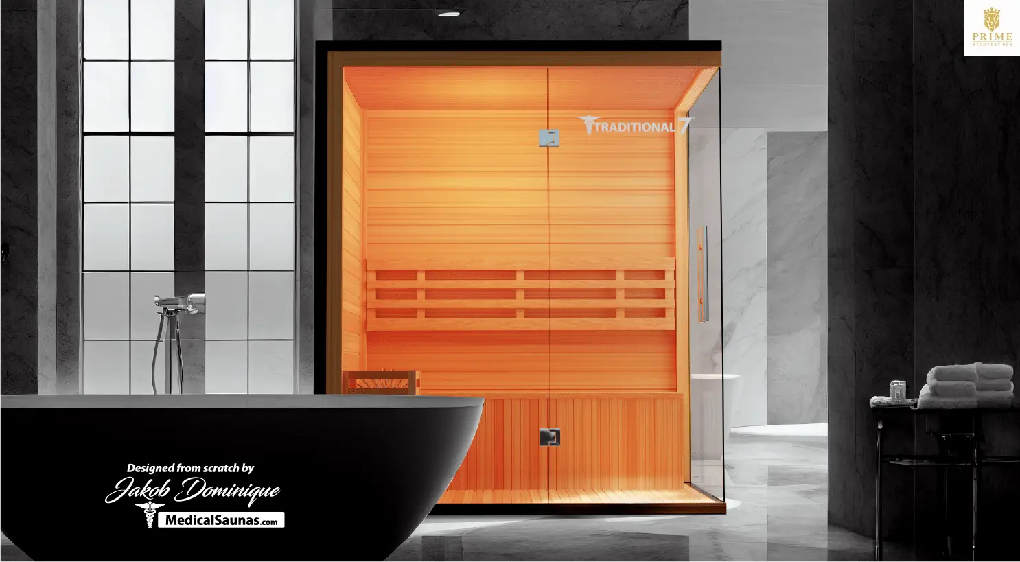 3 Person Home Steam Sauna | Traditional 7™
