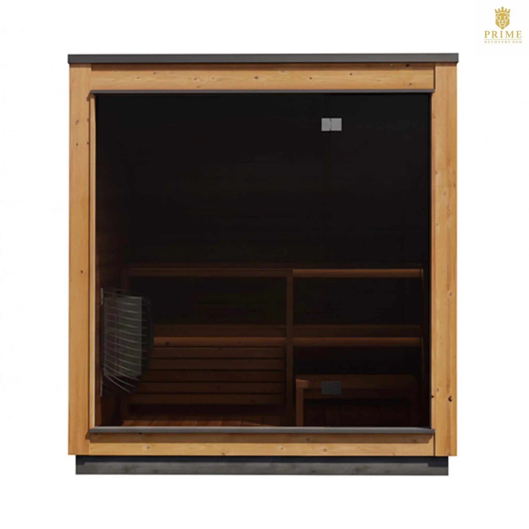 ThermaSol Nordic Dawn 4-Person Fully-Assembled Outdoor Sauna Cabin [Made-To-Order] [14-KIR-4555] (SAK82057) SAKSBY WHOLESALE