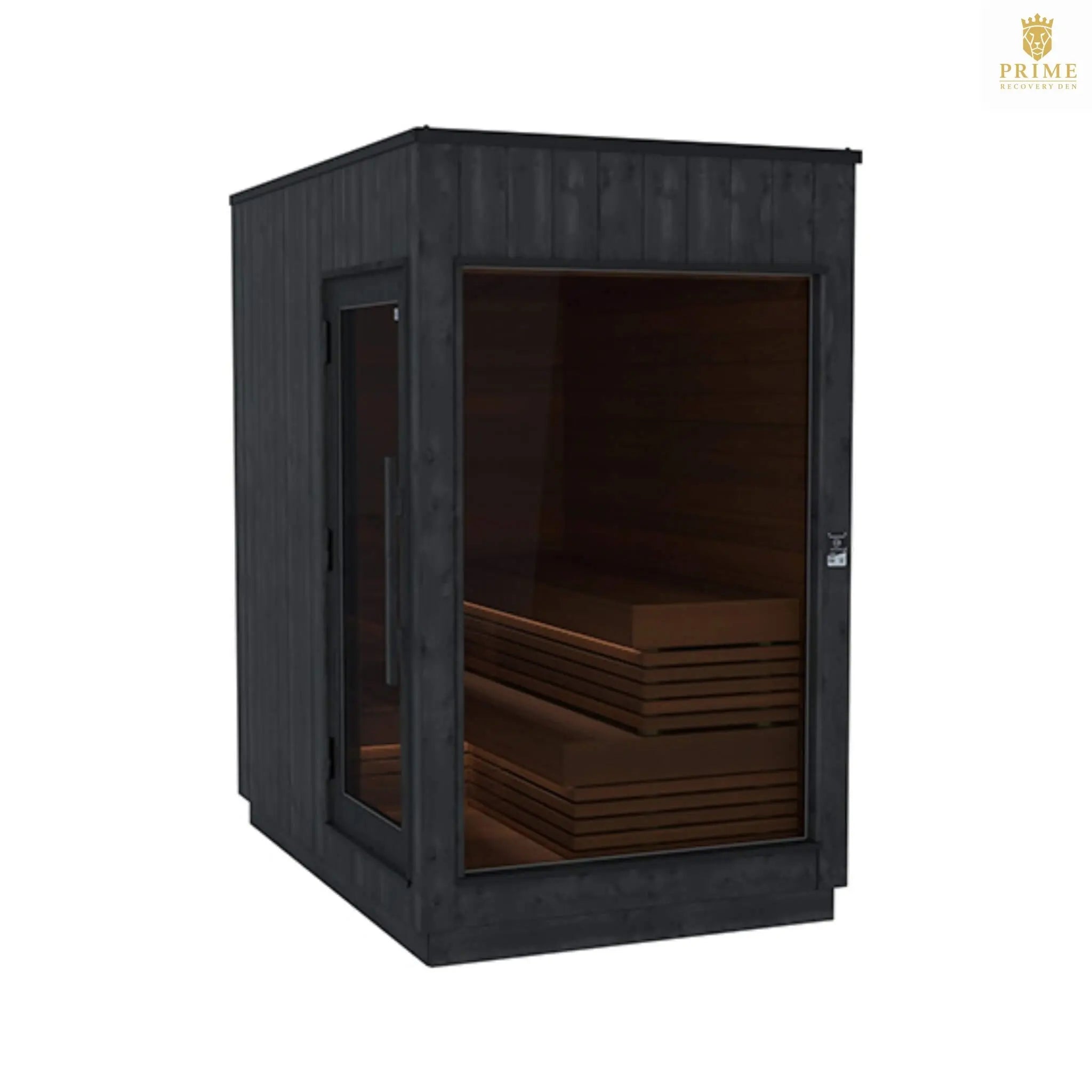 ThermaSol Nordic Misty 2-5 Person Fully-Assembled Outdoor Modular Sauna Cabin [Made-To-Order] [14-KIR] (SAK17365) SAKSBY WHOLESALE