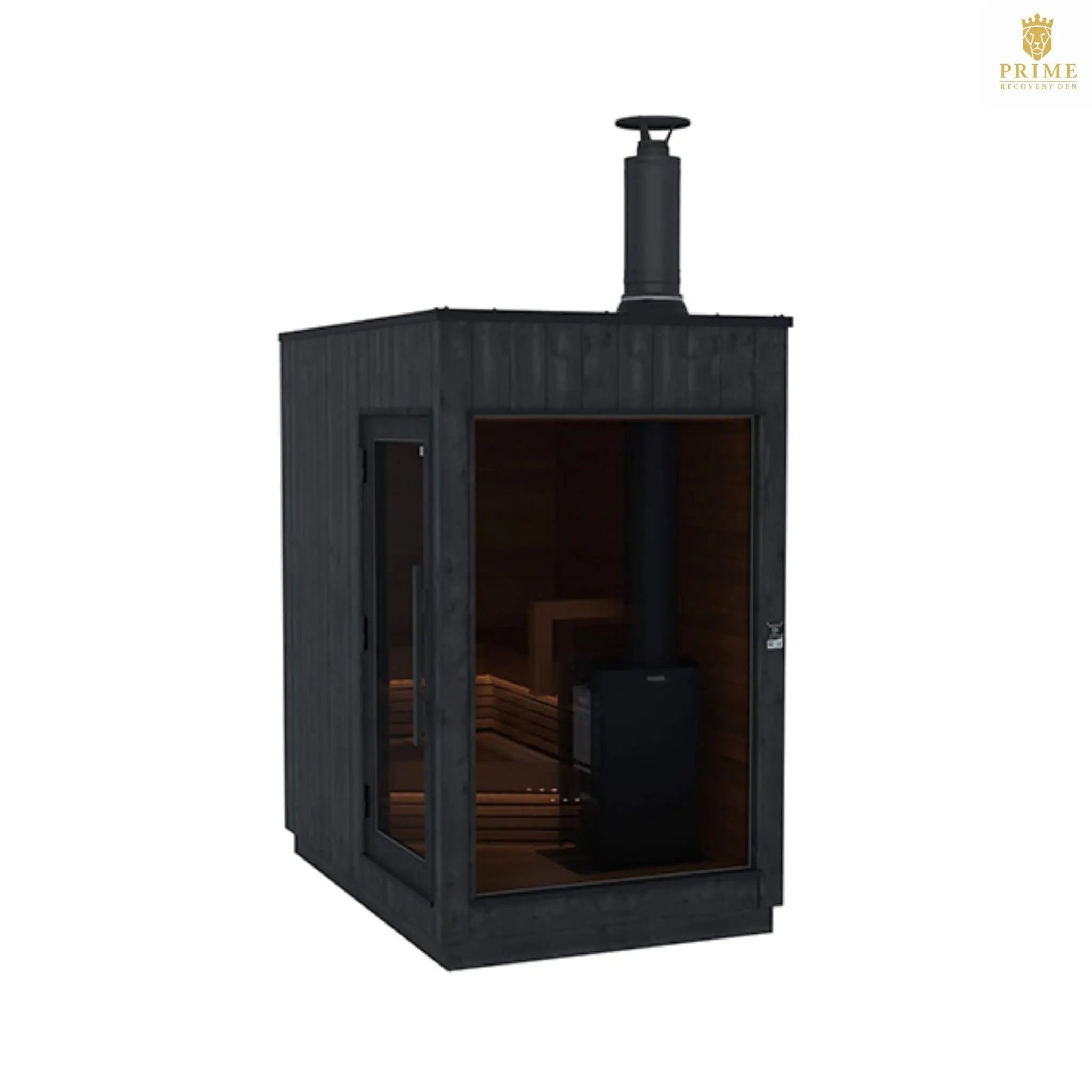 ThermaSol Nordic Misty 2-5 Person Fully-Assembled Outdoor Modular Sauna Cabin [Made-To-Order] [14-KIR] (SAK17365) SAKSBY WHOLESALE