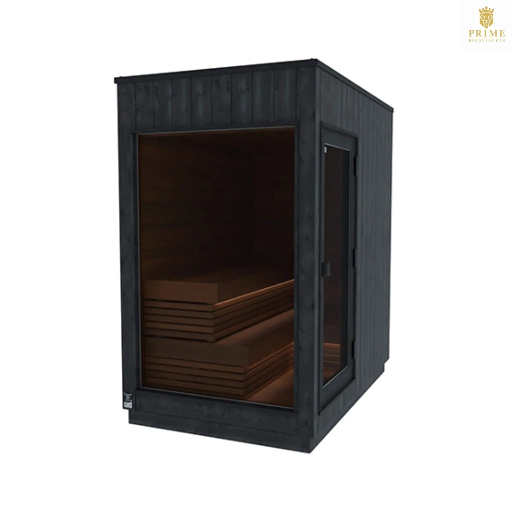 ThermaSol Nordic Misty 2-5 Person Fully-Assembled Outdoor Modular Sauna Cabin [Made-To-Order] [14-KIR] (SAK17365) SAKSBY WHOLESALE