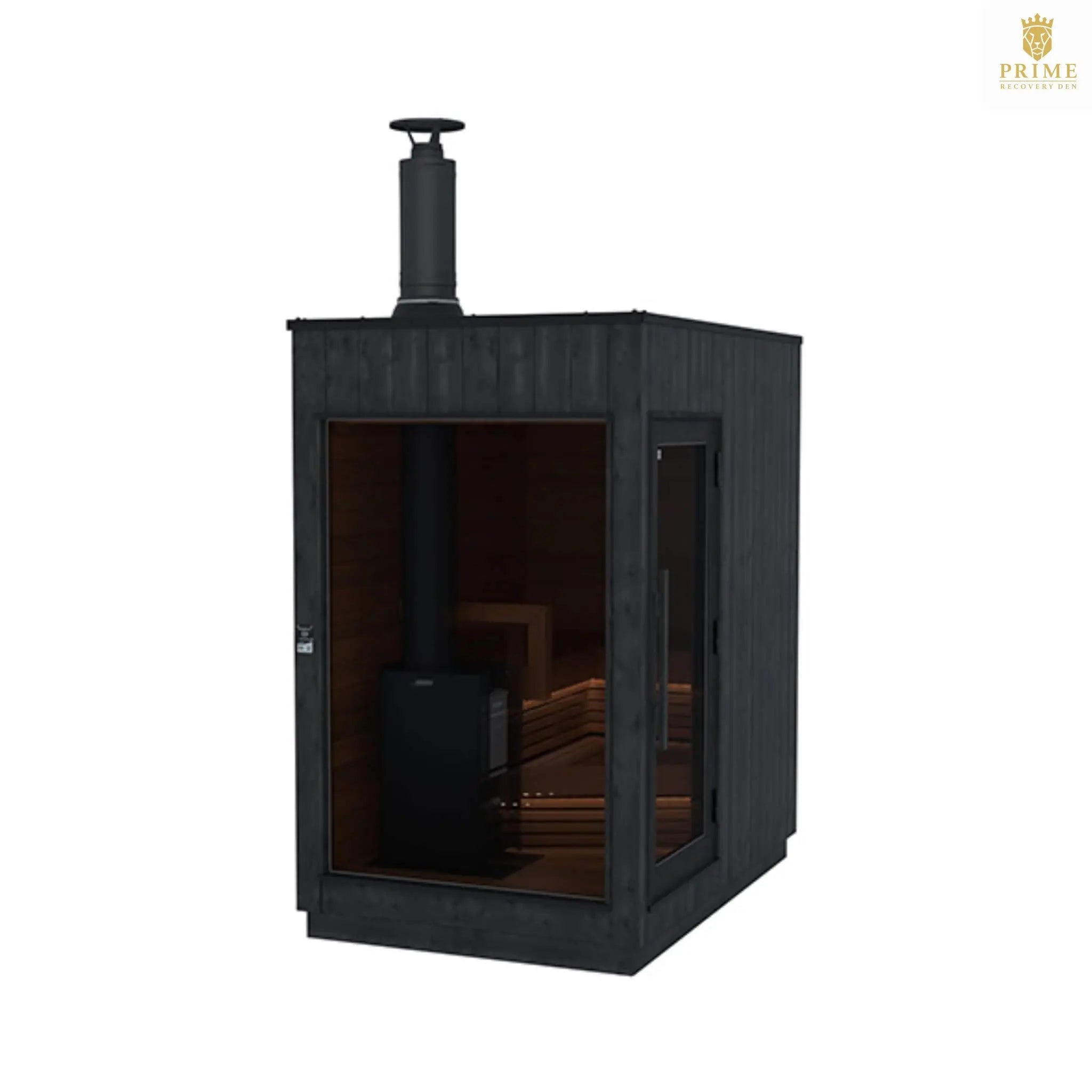 ThermaSol Nordic Misty 2-5 Person Fully-Assembled Outdoor Modular Sauna Cabin [Made-To-Order] [14-KIR] (SAK17365) SAKSBY WHOLESALE