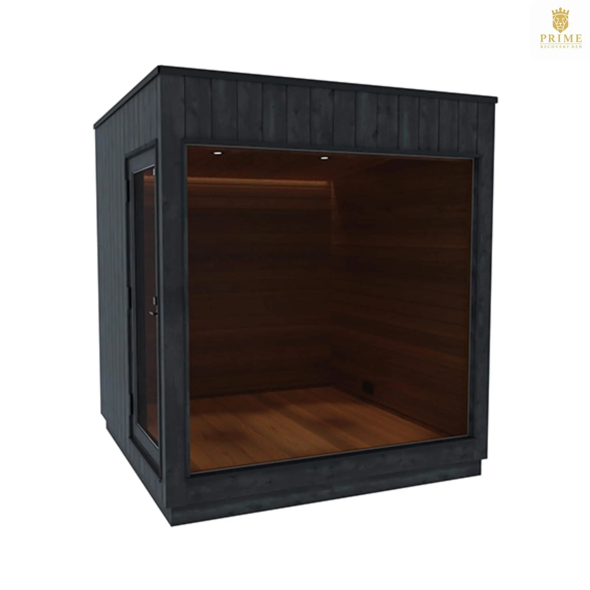 ThermaSol Nordic Misty Outdoor Lounge Medium Sauna Cabin (SAK57649) SAKSBY WHOLESALE