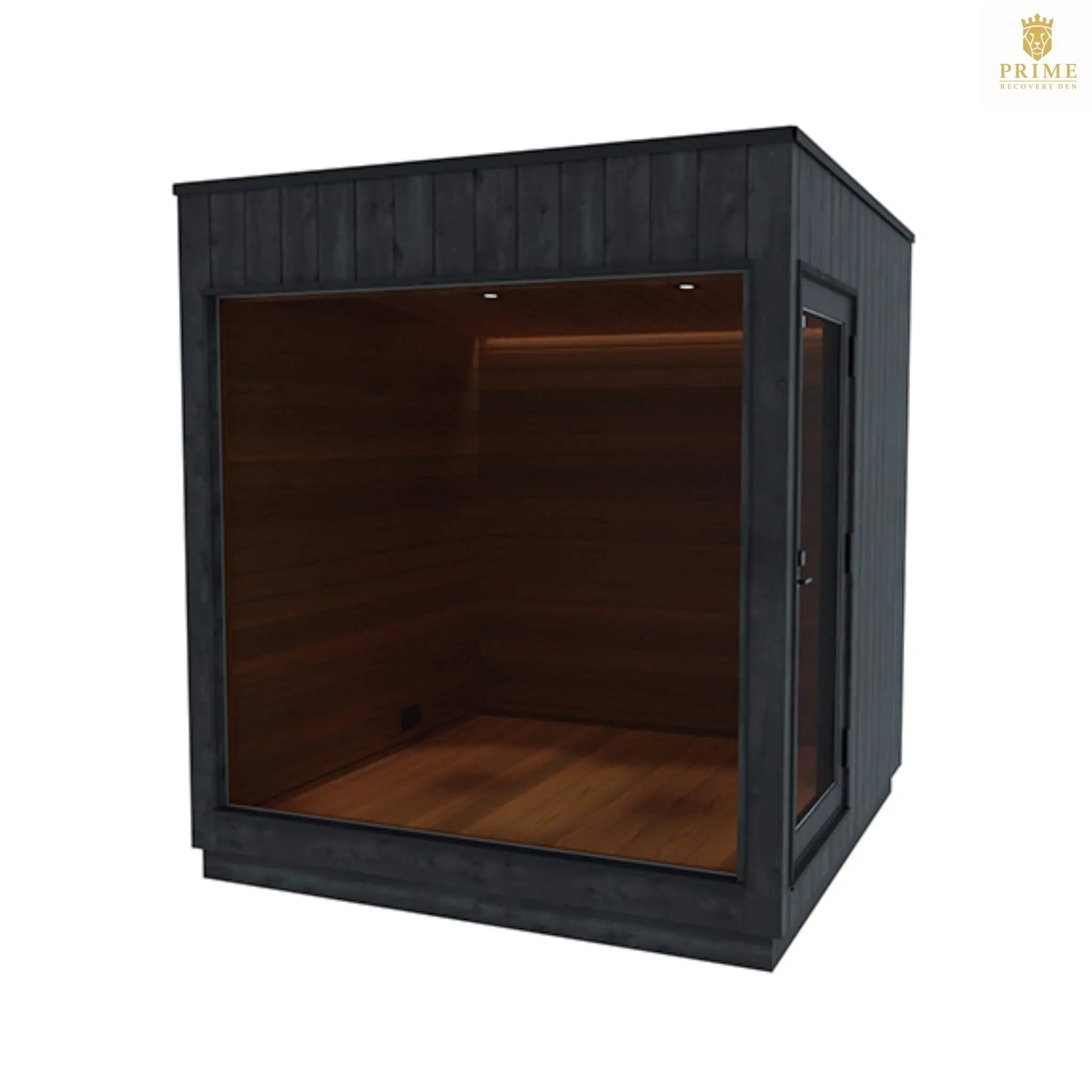 ThermaSol Nordic Misty Outdoor Lounge Medium Sauna Cabin (SAK57649) SAKSBY WHOLESALE
