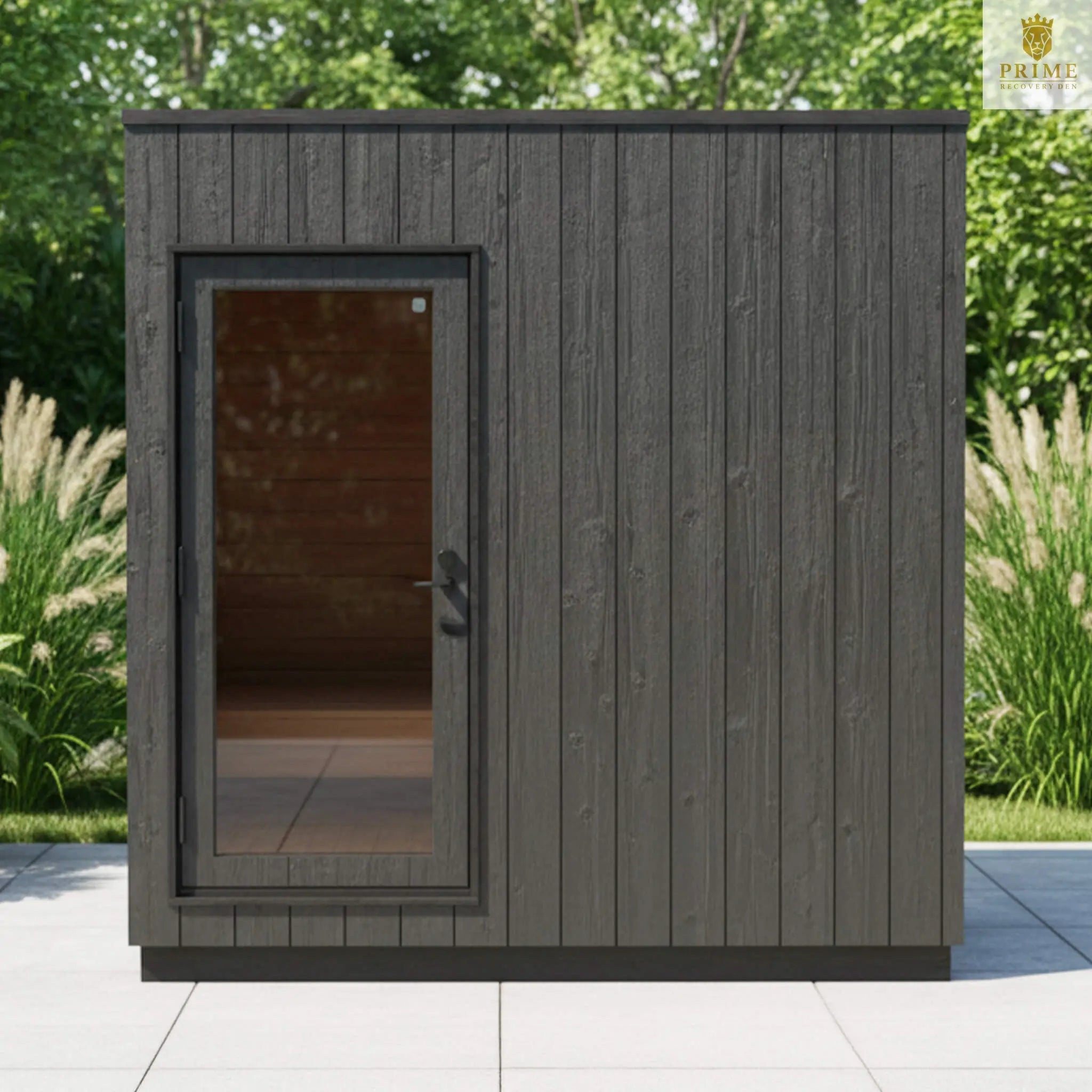 ThermaSol Nordic Misty Outdoor Changing Room With Single Entrance [Made-To-Order] [14-KIR-3755/56] (SAK12597) SAKSBY WHOLESALE