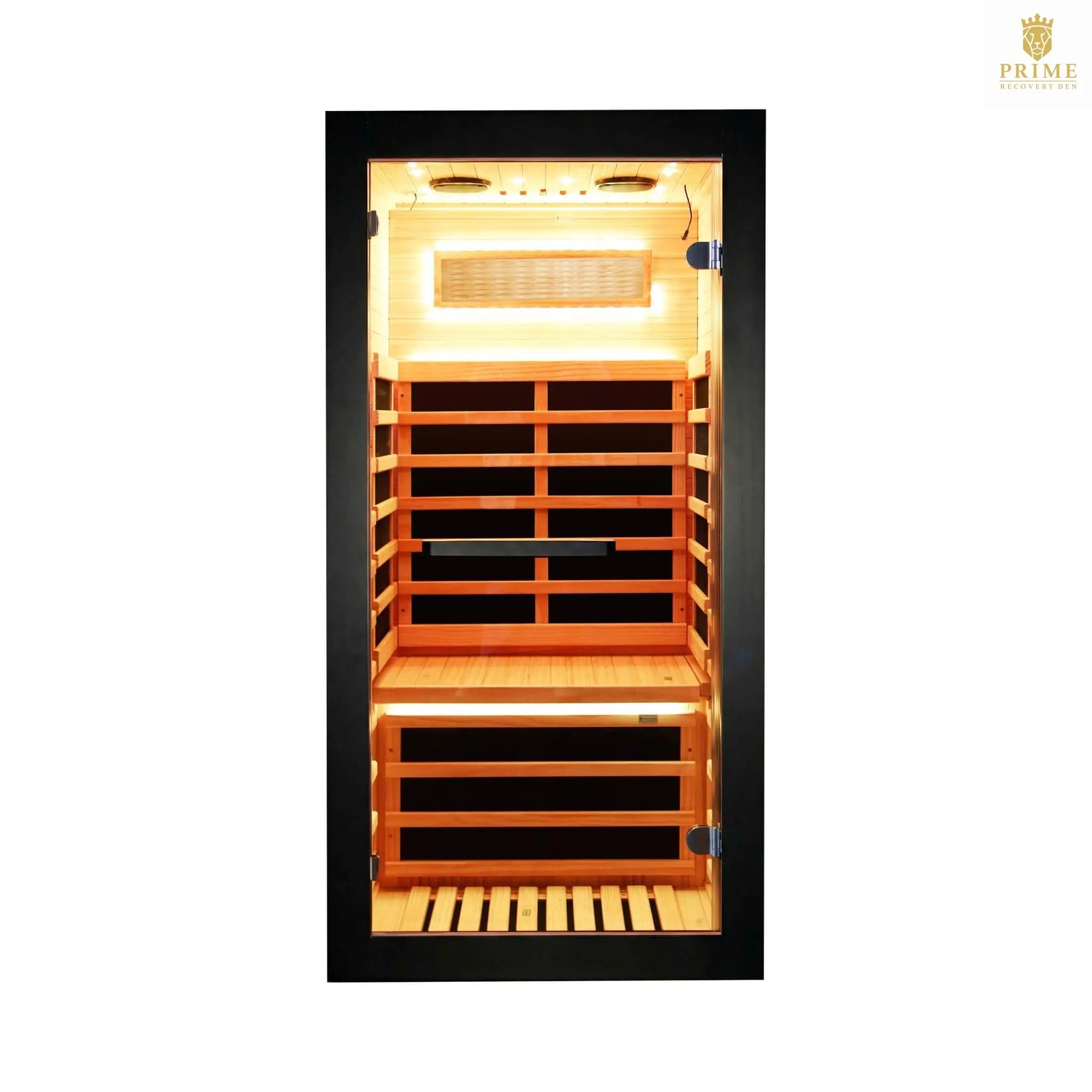 Thermora Solara Single-Person Chilean Pine Infrared Sauna Cabin (SAK57926) SAKSBY WHOLESALE