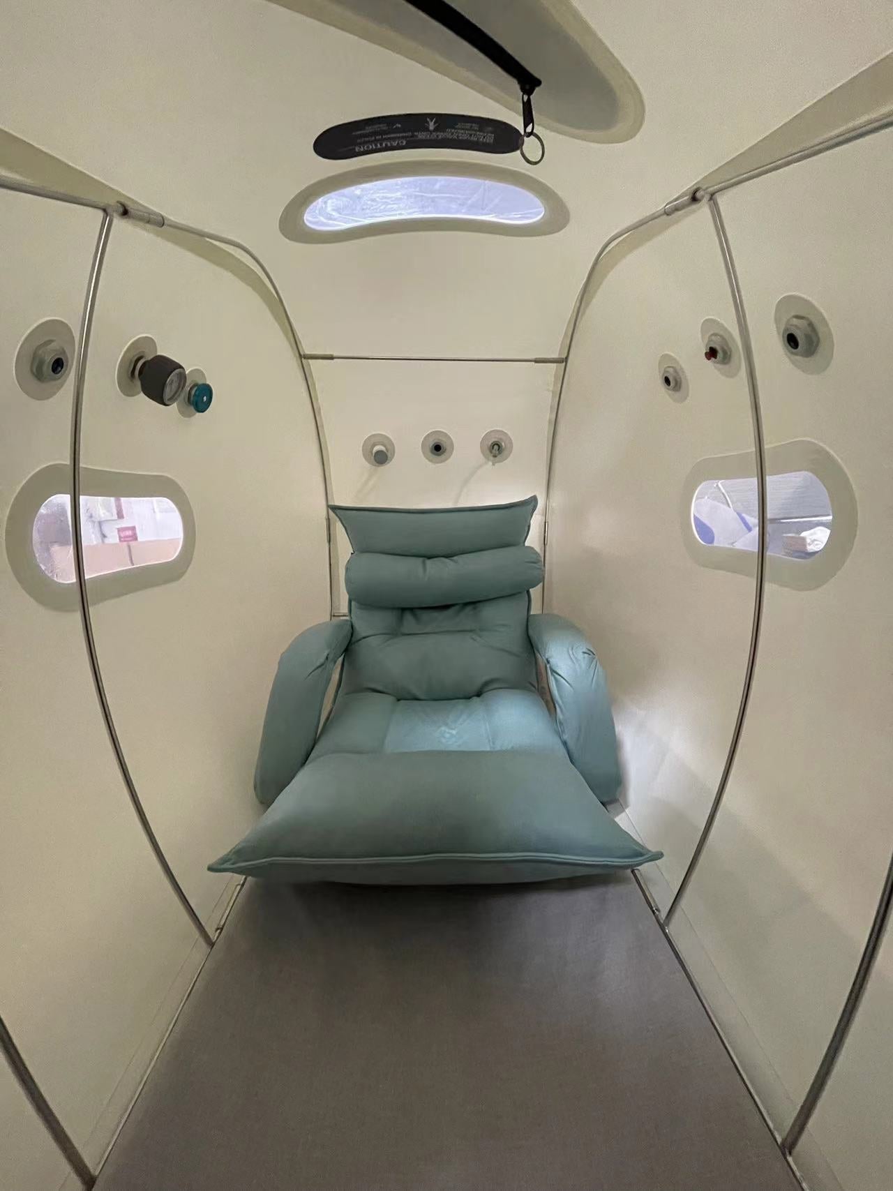 TimePod Air 1.5 ATA Pro – Soft-Shell Seated Hyperbaric Chamber | MedEq Fitness