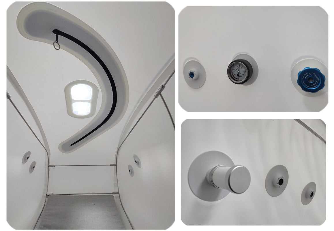 TimePod Air 1.5 ATA Pro – Soft-Shell Seated Hyperbaric Chamber | MedEq Fitness